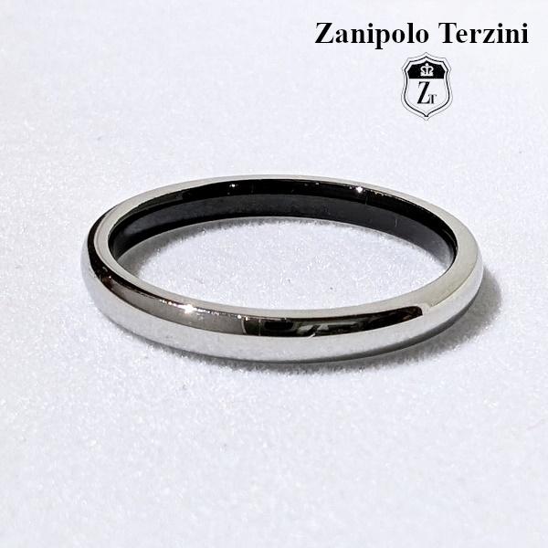 Zanipolo Terzini リング ブラック　ザニポロタルツィーニ サージカルステンレス 金属アレルギー対応 シンプル メンズ レディース ペアリング | Zanipolo Terzini | 01