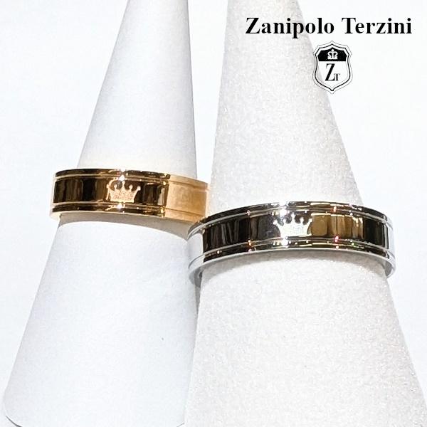 Zanipolo Terzini リング ダイアモンド クラウン ピンクゴールド　ザニポロタルツィーニ サージカルステンレス 金属アレルギー対応 レディース ペアリング | Zanipolo Terzini | 02