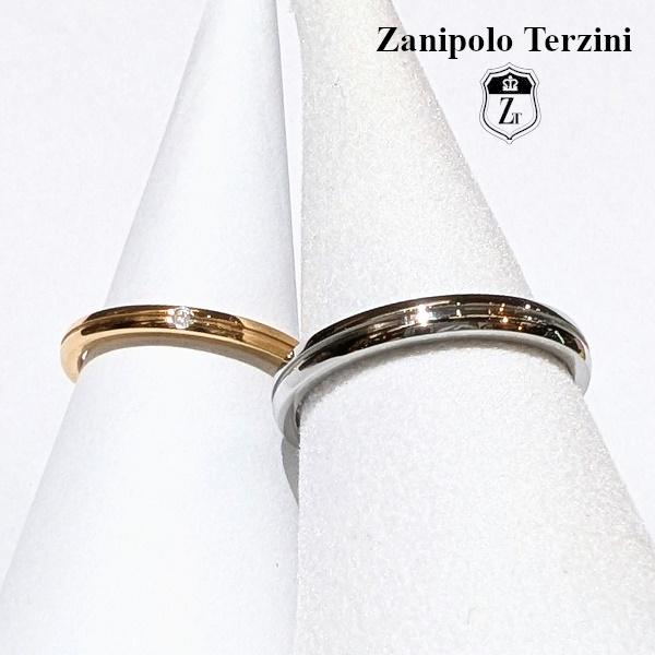 Zanipolo Terzini リング ダイアモンド ライン ブラック ザニポロタルツィーニ サージカルステンレス 金属アレルギー対応 シンプル メンズ レディース ペア | Zanipolo Terzini | 02