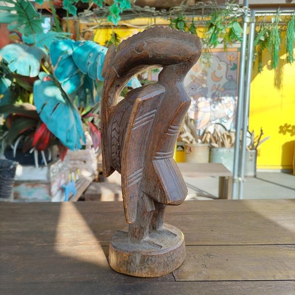 カラオ 彫刻 コートジボワール アフリカン エスニック 一点物 |  | 01