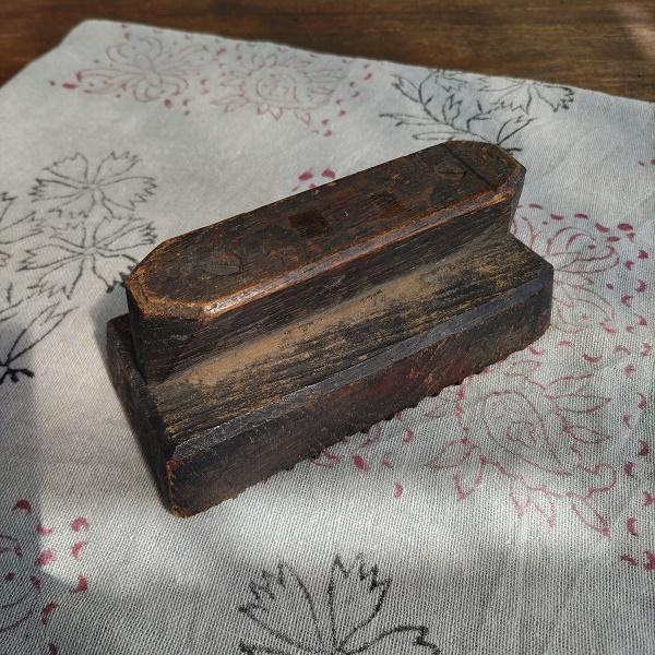 ウッドブロック アンティークIII　インド ブロックスタンプ エスニック 一点物 |  | 01