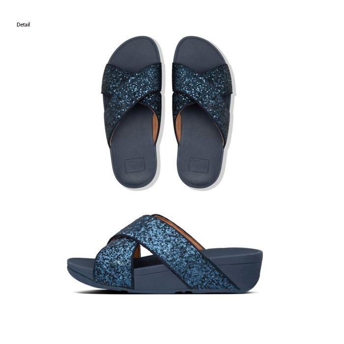 レディースシューズ サンダル フィットフロップ  セール FITFLOP ルルグリッタースライド Lulu Glitter Slides｜lapia｜03