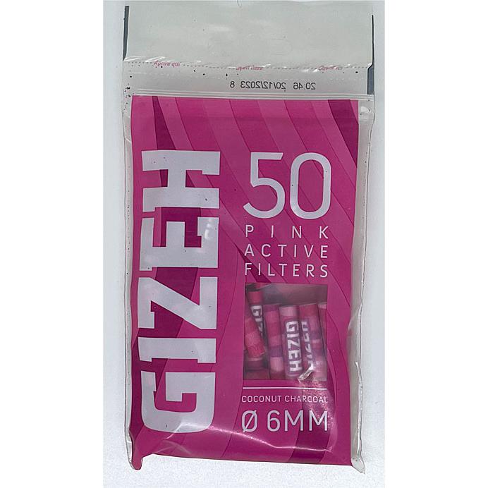 禁煙プログラム 専用フィルター 96個セット GIZEH アクティブフィルター 6mmスリムサイズ 50本入り 【喫煙具・手