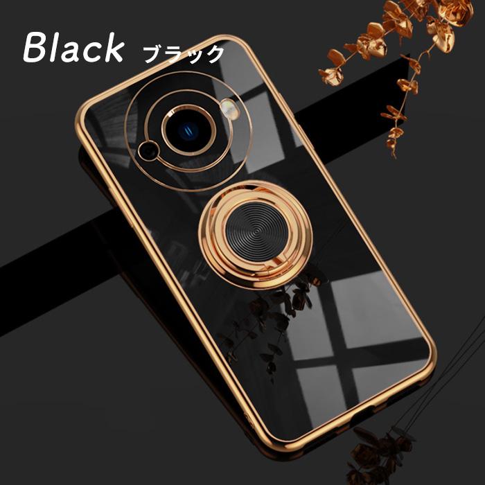AQUOS R8 pro ケース アクオスR8プロ TPU リングデザイン LEITZ