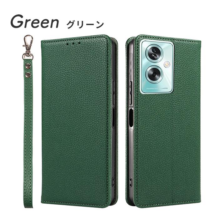 OPPO A79 5G本体 グリーン（カバーケース付） OPPO A79 5G ケース 耐
