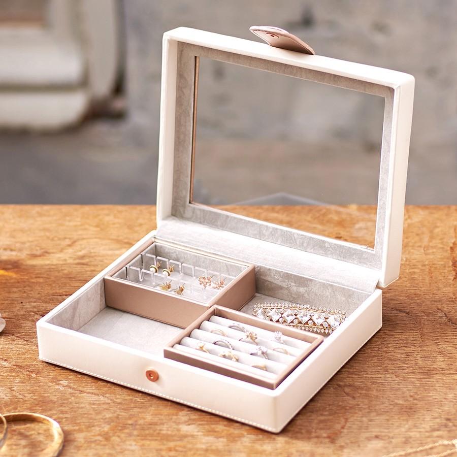 ジュエリーボックス ジュエリーケース ジュエルケース アクセサリーケース 可愛い アクセサリーケース 4ラッピング包装紙選択 ホワイト 納期3営業日 Luzearteiluminacao Com Br