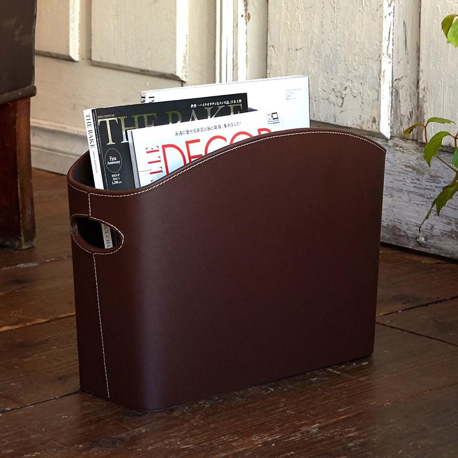 マガジンラック おしゃれ スリム レザー 840 535 Lapin 幸せの宝石箱 通販 Yahoo ショッピング