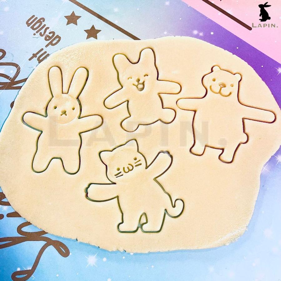 クッキーカッター型101種類お菓子作りアルファベッド動物ハート