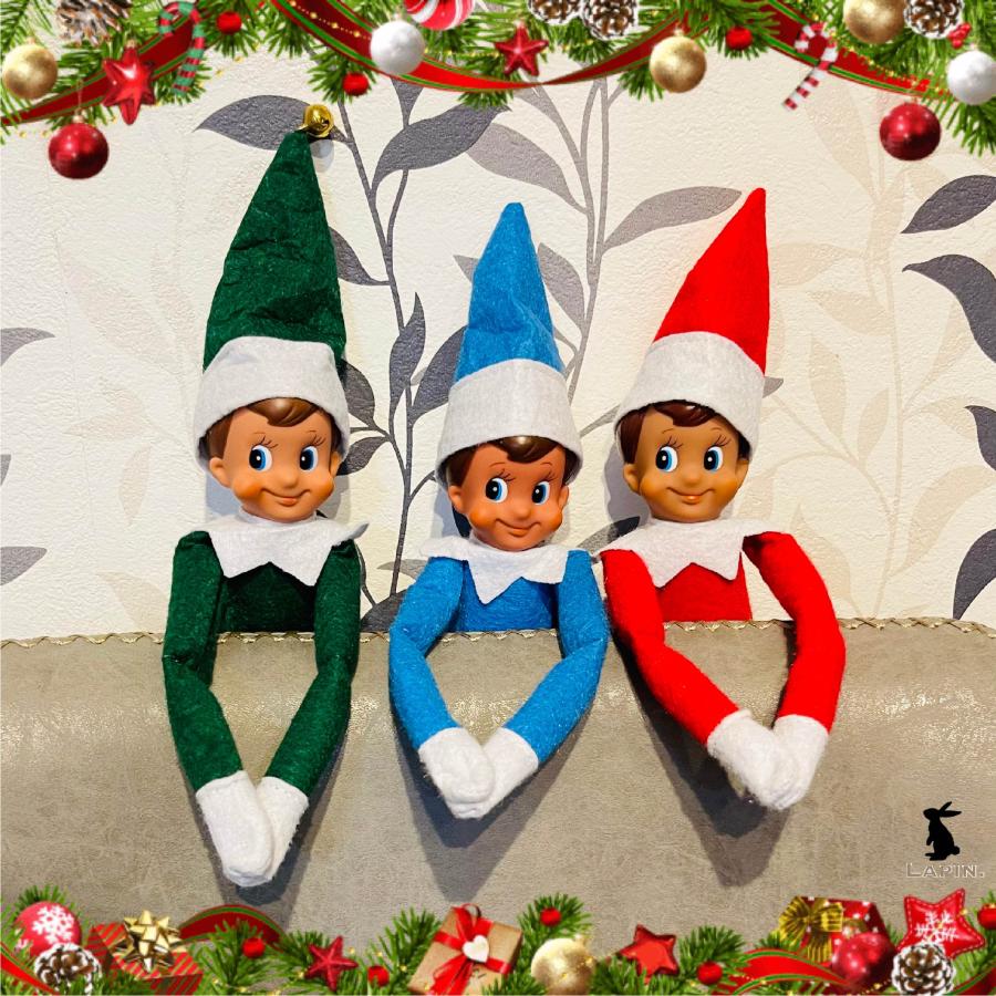 エルフ・オン・ザ・シェルフ 緑 グリーン クリスマス 妖精 人形