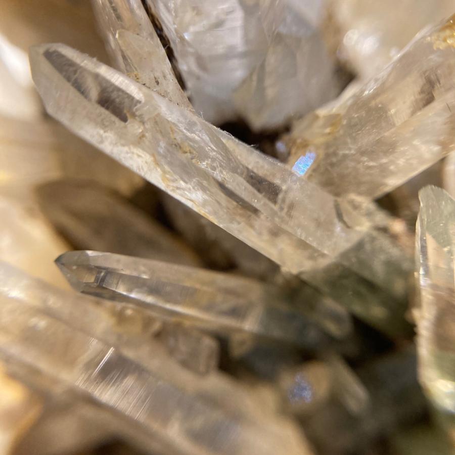 ガネーシュヒマール 産 水晶 クラスター 母岩付き 一点物 原石 天然石