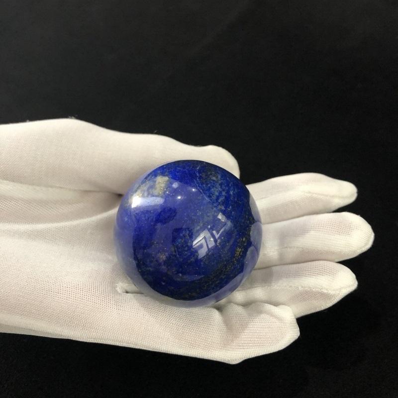 ラピスラズリ 180g 天然 無着色 丸玉 球 スフィア 天然石 パワーストーン ウルトラマリンブルー アフガニスタン 光る石 開運 青金石 青い石 BLUE(JM7) |  | 05