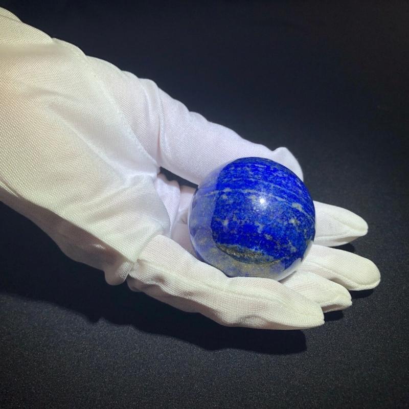 ラピスラズリ 154g 天然 無着色 丸玉 球 スフィア 天然石 パワーストーン ウルトラマリンブルー アフガニスタン 光る石 開運 青金石 青い石 BLUE(JM9) |  | 05