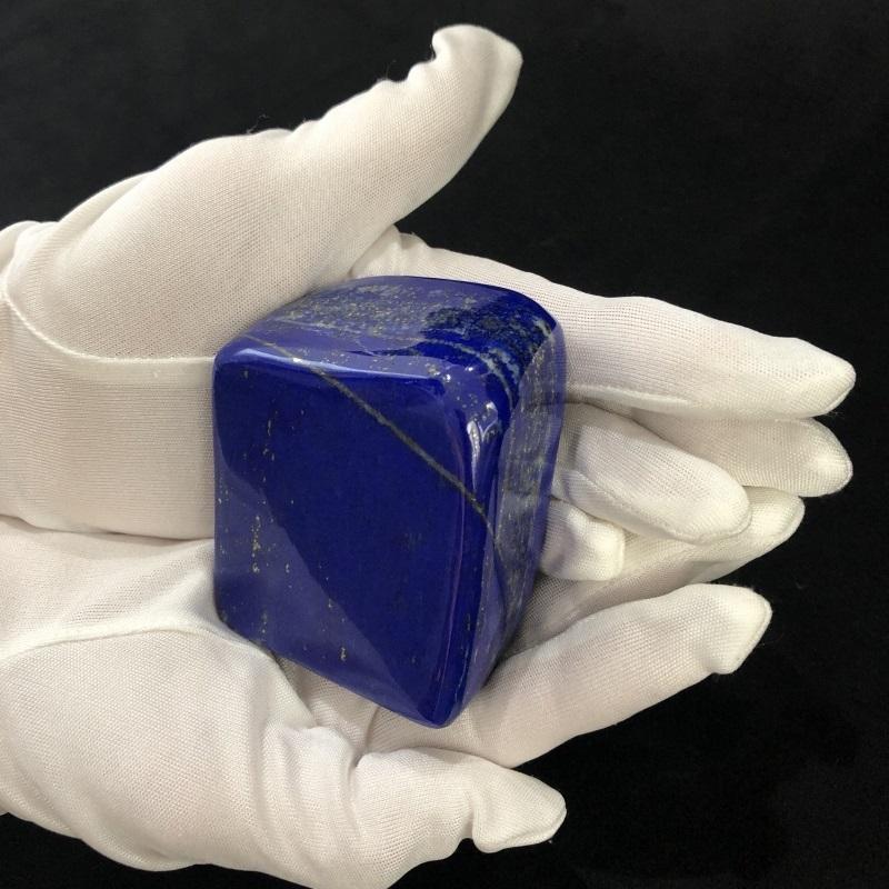 ラピスラズリ 磨き 原石 363g 73x57x29mm 大型 天然 無着色 天然石 パワーストーン 開運 青金石 青い石 BLUE ウルトラマリンブルー 光る石 （JF3) |  | 06