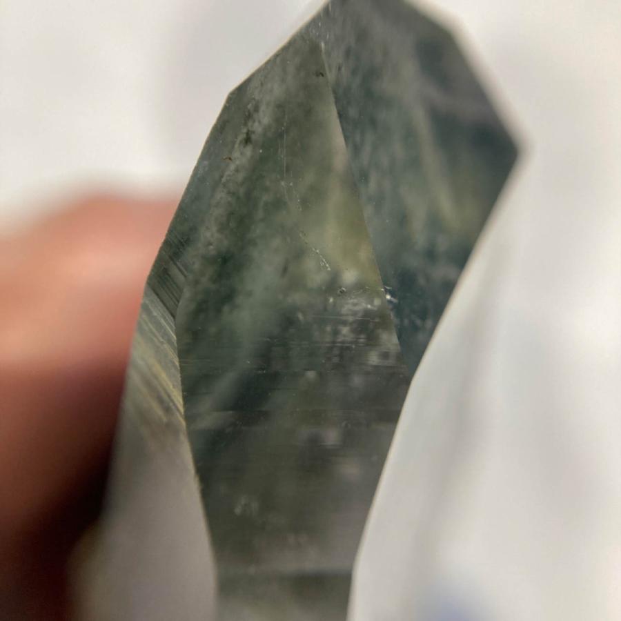ガネーシュヒマール産 ヒマラヤ水晶 276g クローライト 緑泥石