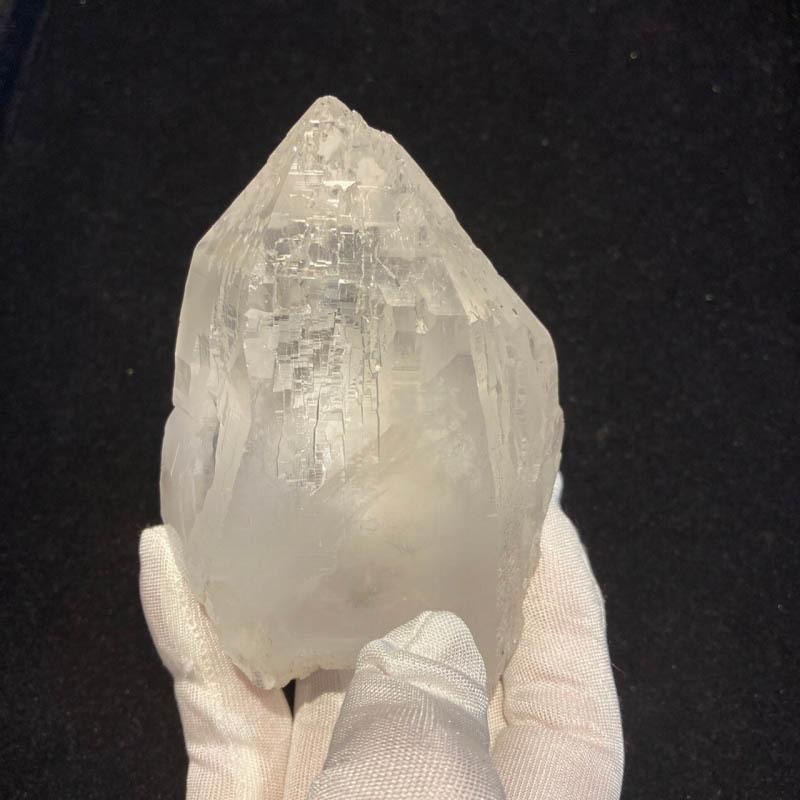 ガネーシュヒマール産 ヒマラヤ水晶 約350g 美しいレインボー入り   透明感　セルフヒールド　蝕像 浄化 癒し (JU17) |  | 05