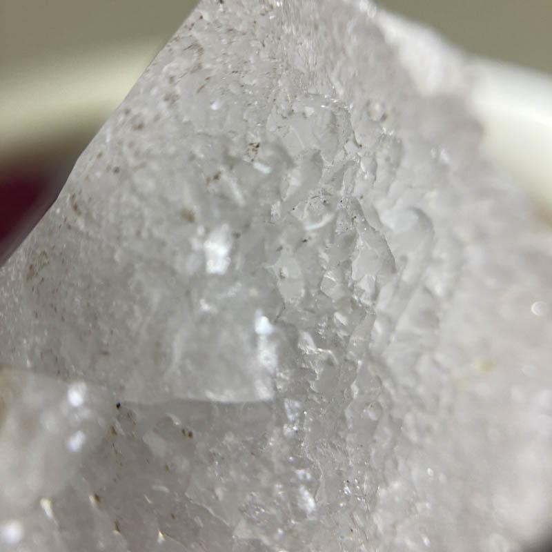 ガネーシュヒマール産 ヒマラヤ水晶 約350g 美しいレインボー入り   透明感　セルフヒールド　蝕像 浄化 癒し (JU17) |  | 07