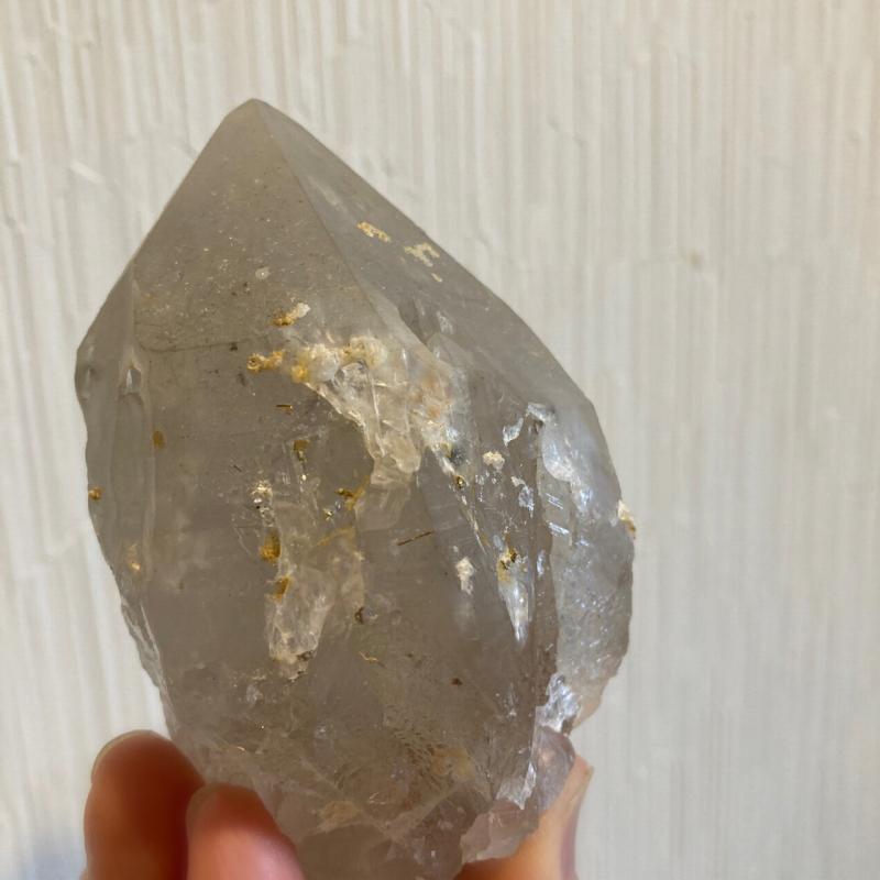 ガネーシュヒマール産 ヒマラヤ水晶 約350g レインボー  スモーキークォーツ カ  浄化 癒し (JU18) |  | 14