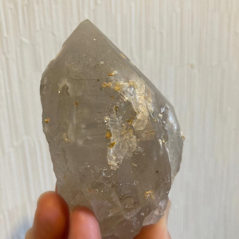 ガネーシュヒマール産 ヒマラヤ水晶 約350g レインボー  スモーキークォーツ カ  浄化 癒し (JU18) |  | 15