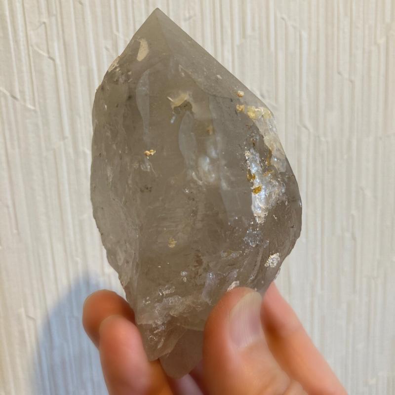 ガネーシュヒマール産 ヒマラヤ水晶 約350g レインボー  スモーキークォーツ カ  浄化 癒し (JU18) |  | 16