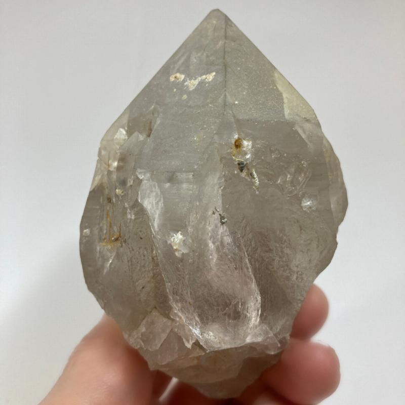 ガネーシュヒマール産 ヒマラヤ水晶 約350g レインボー  スモーキークォーツ カ  浄化 癒し (JU18) |  | 08