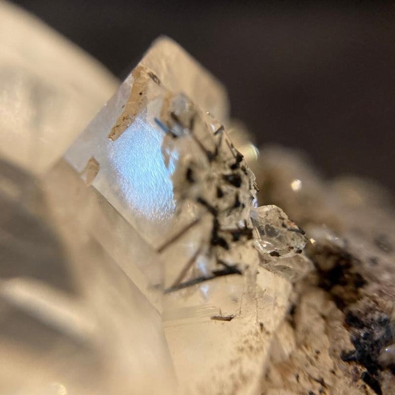 ガネーシュヒマール産 ヒマラヤ水晶 約451g レインボー  貫入水晶 セルフヒールド サゲニティッククォーツ 条線 透明度 浄化 癒し (JU24) |  | 18