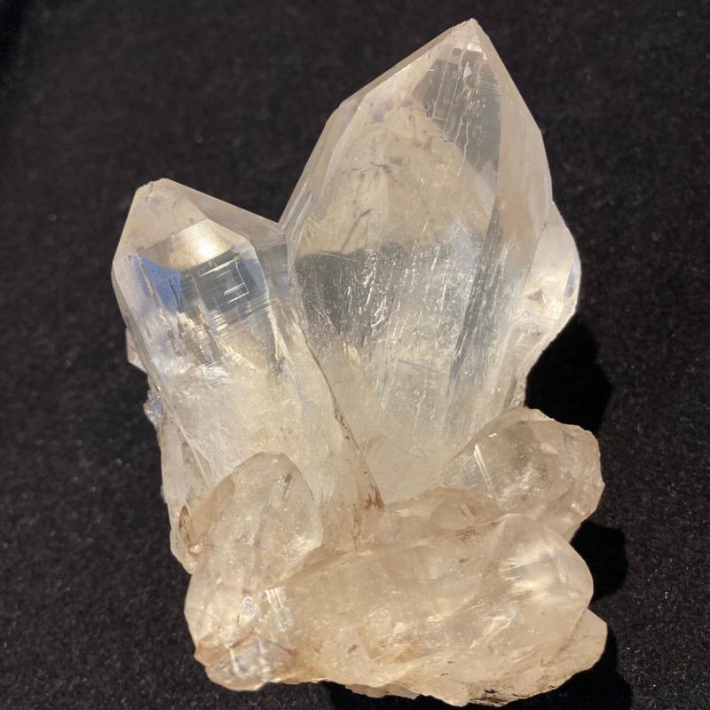 ガネーシュヒマール産 ヒマラヤ水晶 約451g レインボー  貫入水晶 セルフヒールド サゲニティッククォーツ 条線 透明度 浄化 癒し (JU24) |  | 07