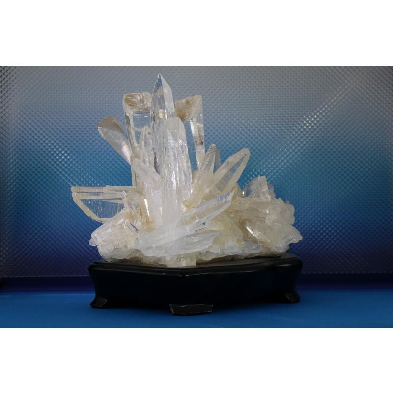 コロンビア産 タビュラー クラスター 3,349g 17x19.5x19.5cm 大型 水晶 パワーストーン 条線 原石 一点物 天然石(JU3) |  | 05