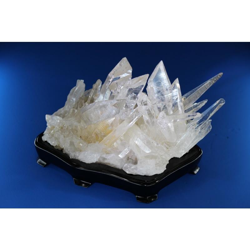 コロンビア産 タビュラー クラスター 3,349g 17x19.5x19.5cm 大型 水晶 パワーストーン 条線 原石 一点物 天然石(JU3) |  | 09