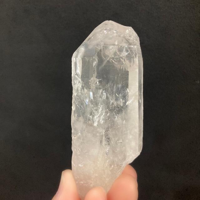 ライトニングレムリアンシードクリスタル　雷水晶　原石　アイリス　レインボー入り　虹入り水晶　(JU45) |  | 10