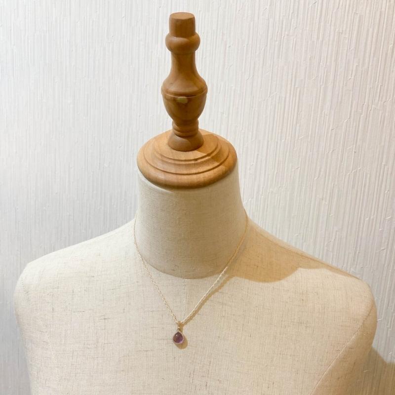 アメシスト ペンダント マクラメ編み シルバー ハンドメイド 天然石 パワーストーン(MPN5) |  | 02