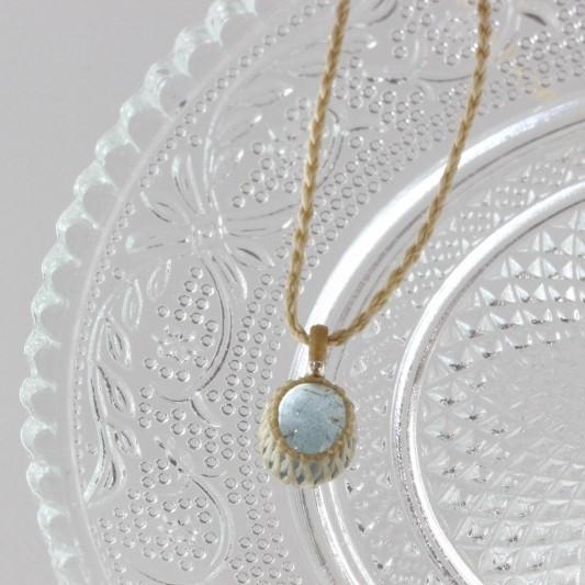 アクアマリン ペンダント マクラメ編み シルバー ハンドメイド 天然石 パワーストーン (MPN9) |  | 03