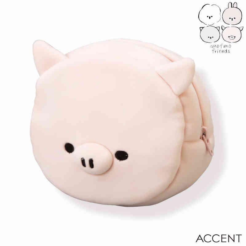 モフモフ MOFMOFRIENDS（モフモフレンズ） フェイスポーチ T25014 ACCENT