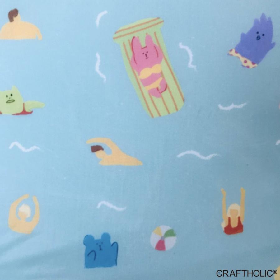 最大61 オフ クールタオル 接触冷感 Cool Towel Swimming Craft ブルー ピンク 25x90cm クラフトホリック Craftholic Aynaelda Com