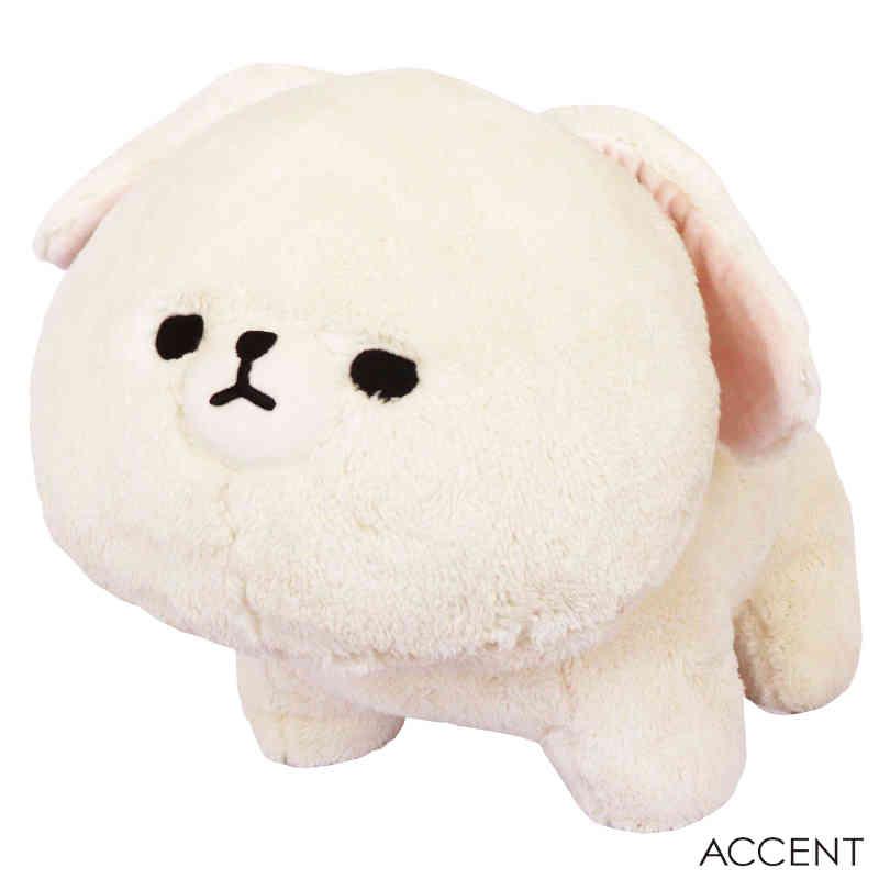 mofmofriends フワフワ アンゴラウサギ ？ ぬいぐるみ BIG MOFMOFRIENDS pyonpyon マスコットM 約27x37cm ミニレッキス/アンゴラ
