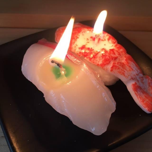 お寿司ろうそく まぐろ 玉子 キャンドル 故人の好物シリーズ 母の日 カメヤマローソク お供え お墓 お仏壇 |  | 03