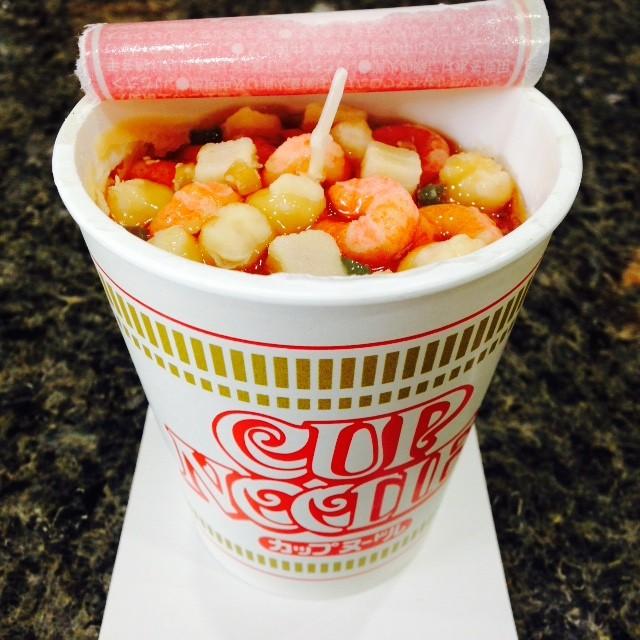 カップヌードル ろうそく 故人の好物シリーズ 母の日 カメヤマローソク |  | 02