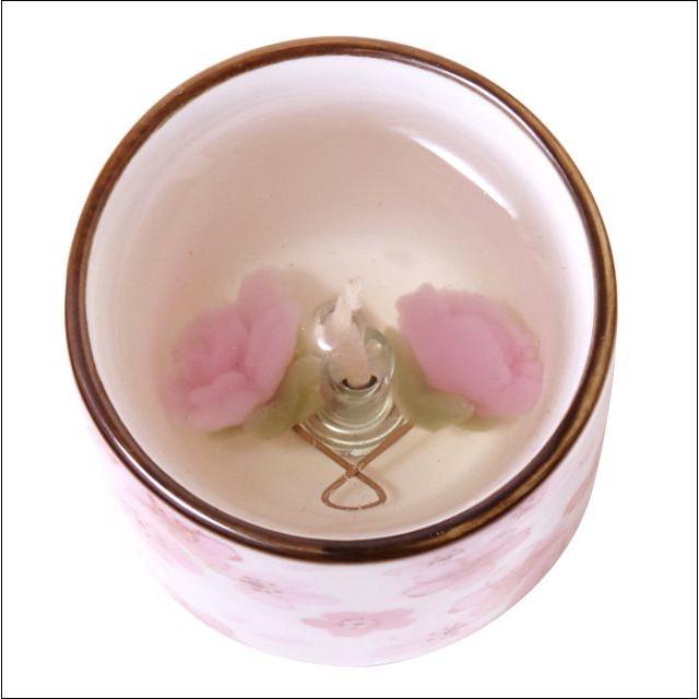 桜茶キャンドル 小サイズ 桜の香り 母の日 故人の好物シリーズ カメヤマローソク 母の日 お供え ご仏壇 お墓 インテリア キャンドルコレクション |  | 02
