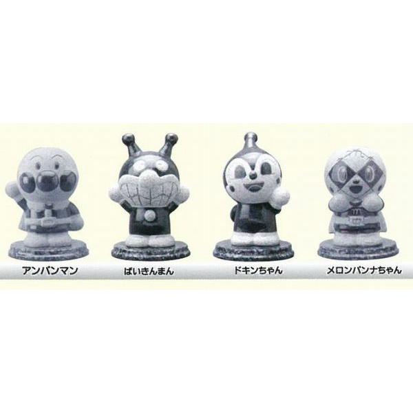 選べる4種 アンパンマンと仲間たち スタチュー 石像 置物 ばいきんまん