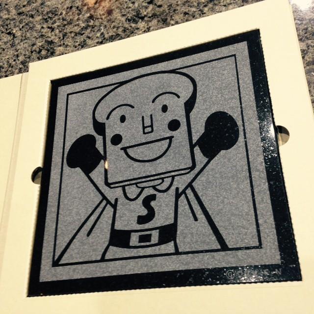 アンパンマン 絵タイル 10cm角 黒タイプ プレゼント ギフト