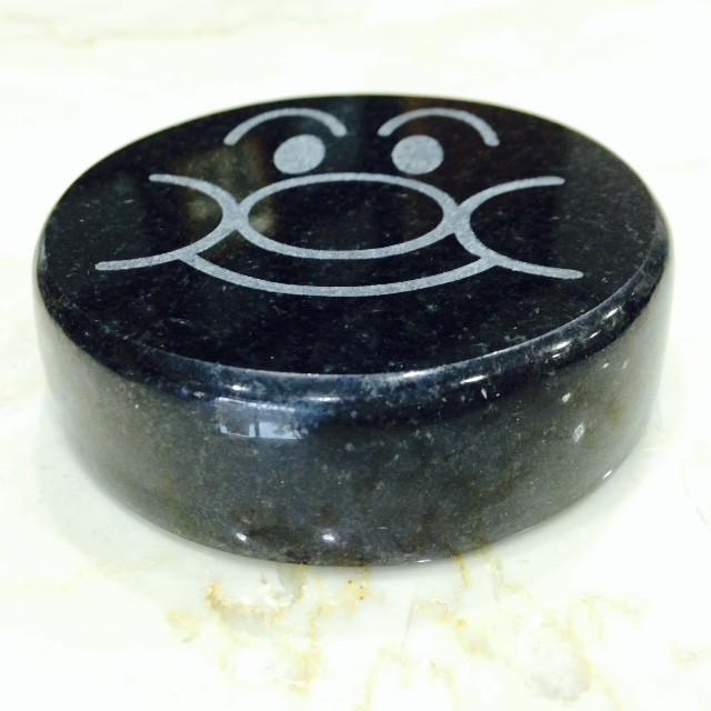 アンパンマン ペーパーウエイト 文鎮 黒 プレゼント ギフト ステーショナリー 文房具 インテリアに 天然御影石製 |  | 02