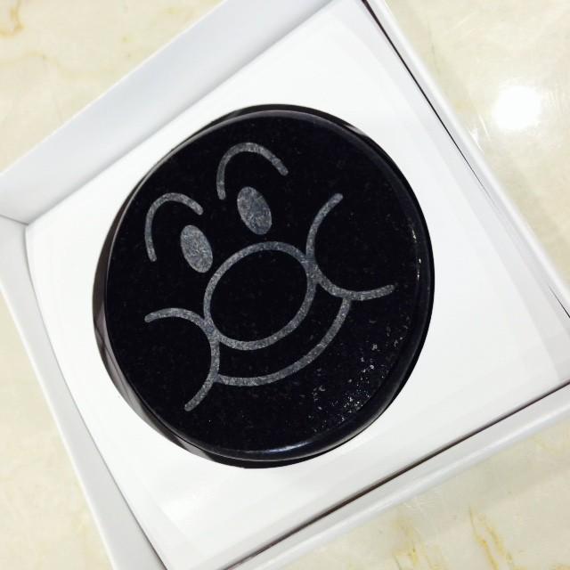 アンパンマン ペーパーウエイト 文鎮 黒 プレゼント ギフト ステーショナリー 文房具 インテリアに 天然御影石製 |  | 03