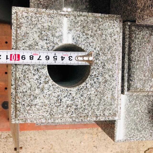 ステンレス製 花筒 1本 直径58mm 広口 お墓用 花立 花立て お墓のリフォーム 錆びにくい お掃除ラクラク 簡単 58 買いまわり 彼岸 お盆 |  | 03