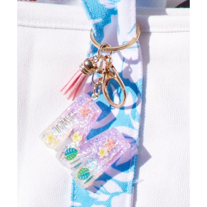 Kahiko イニシャル プルメリア キーホルダー モンステラ カヒコ ハワイアン ハワイアン雑貨 ファッション雑貨 チャーム 4HAP5701 |  | 02