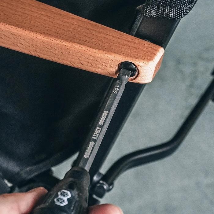 差替式 2WAY ドライバー NERV ATF-412 特務機関 工具 レーザーマーキング ワークブランド 角利産業 A.T.FIELD エヴァ |  | 04