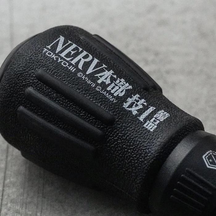 差替式 2WAY ドライバー NERV ATF-412 特務機関 工具 レーザーマーキング ワークブランド 角利産業 A.T.FIELD エヴァ |  | 07