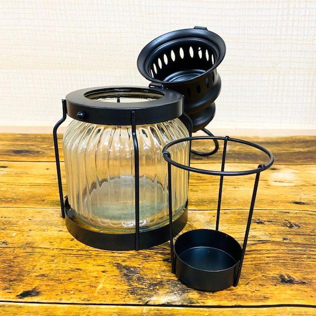 クラシックランタン アイアン製 ブラック オシャレ キャンドルホルダー モダン スタンド ノスタルジック カメヤマ キャンプ 野外 アウトドア 風防付き |  | 05