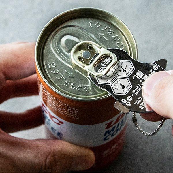 キーツール エヴァンゲリオン NERV WILLE グッズ シルバー 工具 キーホルダー ネジ回し プラス マイナス 缶開け ドッグタグ ネックレス ファッション |  | 11