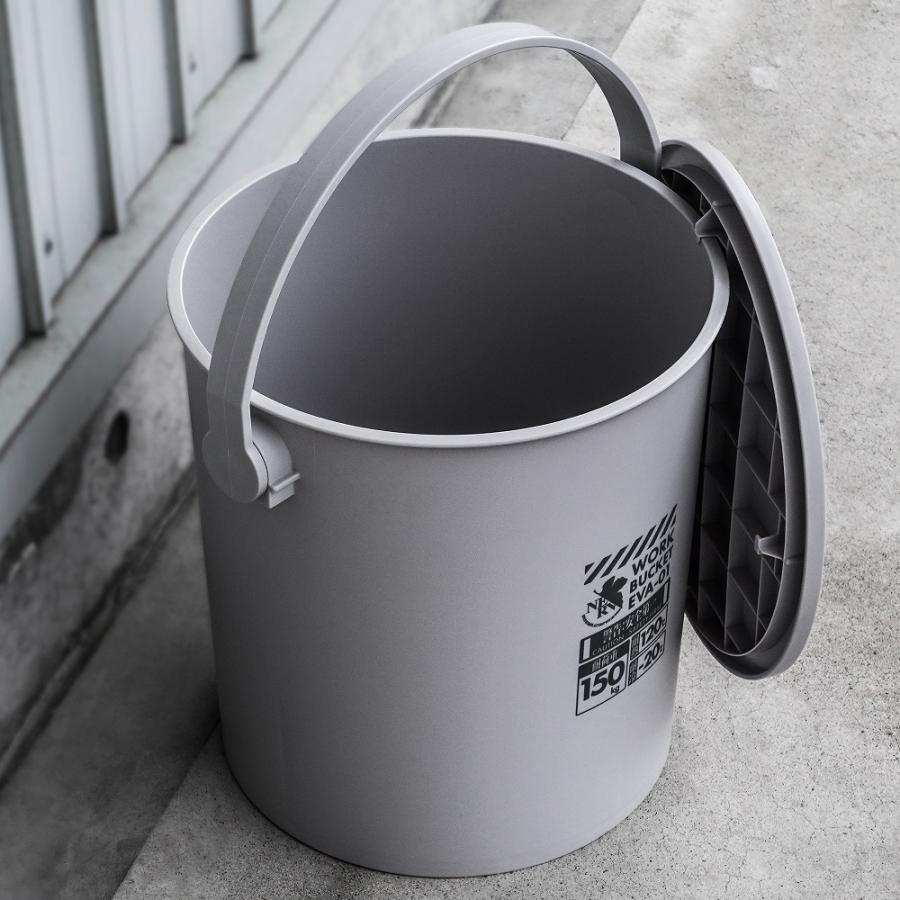 ワークバケット エヴァンゲリオン 初号機モデル バケツ ワークバケツ 業務用 日本製 ワークブランド A.T.FIELD JEJアステージ 収納 イス |  | 10