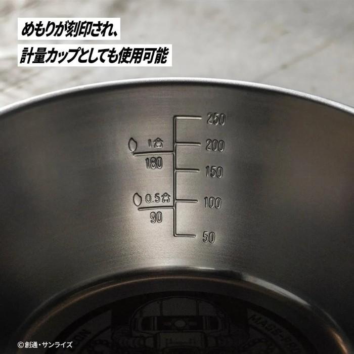 ステンレスシェラカップ 320ml ザクIIモデル G-401 機動戦士ガンダム めもり付き アウトドア キャンプ 登山 食器 積み重ね 軽量 高耐久 調理器具 煮る 焼く |  | 03