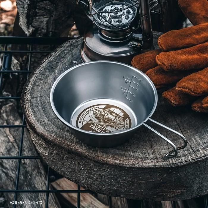 ステンレスシェラカップ 320ml ザクIIモデル G-401 機動戦士ガンダム めもり付き アウトドア キャンプ 登山 食器 積み重ね 軽量 高耐久 調理器具 煮る 焼く |  | 09